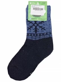 Детские теплые махровые носки Hobby Line, Ндад7620, ТЕМНО-СИНИЕ