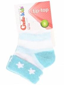 Детские носки Conte kids, 5С-11СП, рис. 391, БИРЮЗОВЫЕ