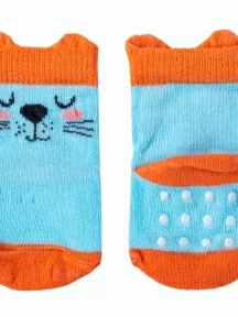 Детские носки "НАШЕ" Смоленской чулочной фабрики, 222С3С, рис. 58, ГОЛУБЫЕ №4