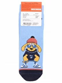 Детские носки Брестские (БЧК), 14С3081, рис. 4016, ГОЛУБЫЕ