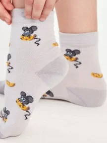 Набор для девочек из 10 пар носков LORENZline, Л104-10, микс 1