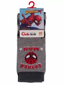 Детские носки MARVEL Conte kids, 17С-132/2СПМ, рис. 488, СЕРЫЕ