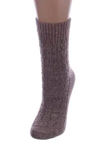 Женские полушерстяные носки RuSocks (Орудьевский трикотаж) БЕЖЕВЫЕ (Ж-185)