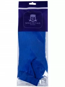 Мужские носки из мерсеризованного хлопка Sergio Di Calze (PINGONS), 17SC7, ВАСИЛЬКОВЫЕ