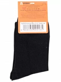 Детские носки Hobby Line, Ндх3540, ЧЕРНЫЕ