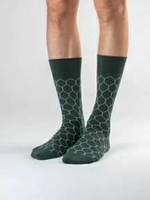 Набор из 10 пар мужских носков MSCLUB №М39, ВИ10-НМ39, микс "Спокойная геометрия"