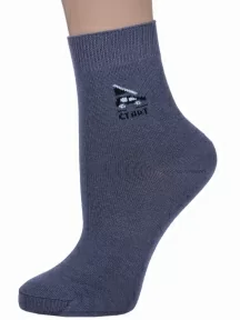 Детские носки "НАШЕ" Смоленской чулочной фабрики, 5С32, рис. 1, АНТРАЦИТ №53-1