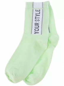 Детские носки VASILINA, 2С2352, САЛАТОВЫЕ