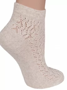 Женские укороченные носки Брестские (БЧК), 19С1608, рис. 116, НАТУРАЛЬНЫЕ