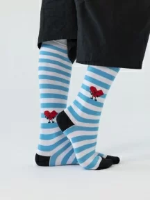 Гольфы unisex St. Friday Socks, tel-1071-02, "Морская люболь"