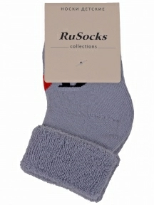 Детские махровые носки RuSocks (Орудьевский трикотаж), Д-111-01, СВЕТЛО-СЕРЫЕ