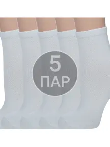 Комплект из 5 пар детских носков Akos СВЕТЛО-СЕРЫЕ (5-ВК41000 000)