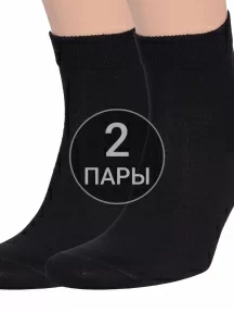 Комплект из 2 пар мужских носков Брестские (БЧК), 2-14С2124, рис. 000, ЧЕРНЫЕ