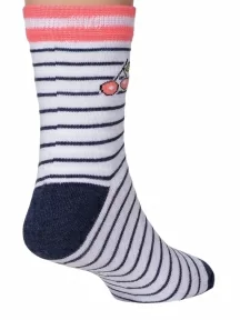 Детские носки RuSocks (Орудьевский трикотаж), Д-31353, рис. 04, БЕЛО-СИНИЕ
