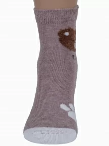 Детские носки RuSocks (Орудьевский трикотаж), Д3-13502, рис. 01, БЕЖЕВЫЕ