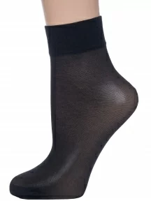 Комплект из 2 пар женских носков Conte, 8С-7СП/Tension 40Н, Nero, черные