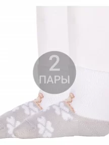 Комплект из 2 пар детских носков Conte kids, 2-5С-11СП, рис. 219, СЕРЫЕ