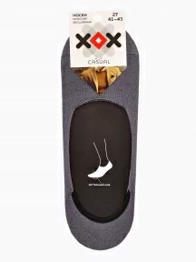 Комплект из 3 пар мужских подследников ХОХ, 3-SM-1301/1, ГРАФИТОВЫЕ