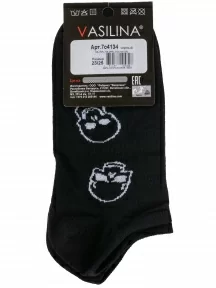 Мужские носки VASILINA, 7С4134, ЧЕРНЫЕ