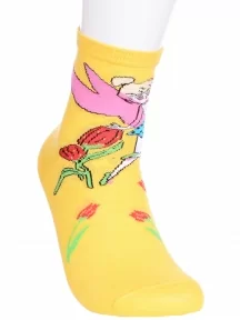 Детские носки LORENZline, П1, ЖЕЛТЫЕ