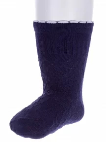 Детские носки "Носкофф" (АЛСУ), ЛС58, ТЕМНО-СИНИЕ рис.1