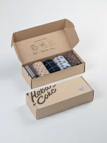 Набор из 5 пар мужских носков "Нева-Сокс", НС-5-НМ33, "Назад в будущее"