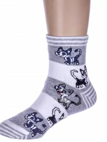 Детские носки "Красная ветка", С-1702, СЕРЫЕ