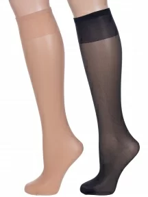 Комплект из 2 пар женских гольфов Conte, 2-Tension soft 40Г, микс 1