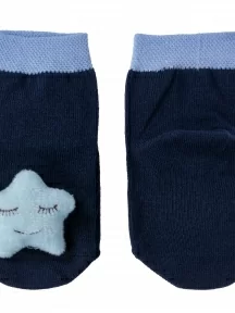 Детские носки с игрушкой "Борисоглебский трикотаж", 8С20, ТЕМНО-СИНИЕ