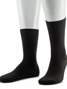 Мужские шерстяные носки Sergio Di Calze (PINGONS), 17sc8, ЧЕРНЫЕ