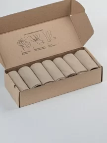 Набор из 7 пар мужских носков "Нева-Сокс", 7-ПН-01Э, БЕЖЕВЫЕ