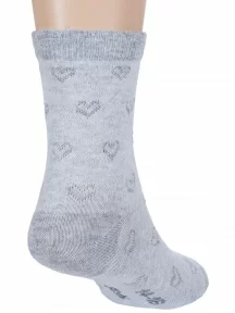 Детские носки RuSocks (Орудьевский трикотаж) СВЕТЛО-СЕРЫЕ МЕЛАНЖ (Д3-13829Д)
