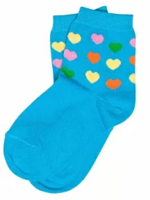 Детские носки ХОХ, D-3R2, БИРЮЗОВЫЕ