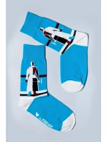 Носки unisex St. Friday Socks, 894537, "Женщина с граблями"
