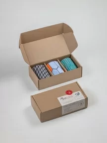 Набор из 3 пар мужских носков MSCLUB №М23, ВИ3-НМ23, "Небесная черепаха"