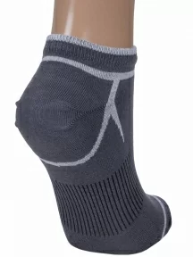 Женские короткие носки LORENZline, С24, СЕРЫЕ