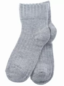 Комплект из 3 пар детских носков Akos, 3-ВК41000-1, СВЕТЛО-СЕРЫЕ МЕЛАНЖ