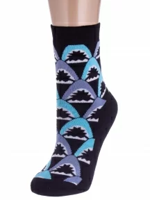 Детские махровые носки Conte kids, 21С-13СП, рис. 593, БИРЮЗОВЫЕ