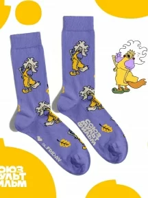 Носки St. Friday Socks Спой частушки, бабка Ежка (СМ1755-22)