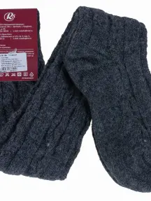 Женские гольфины RuSocks (Орудьевский трикотаж) ТЕМНО-СЕРЫЕ (Ж-156)