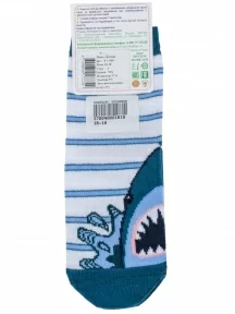 Детские носки "Борисоглебский трикотаж", 8С918, БЕЛЫЕ