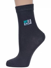 Комплект из 5 пар детских носков Гамма, 5-С475, ТЕМНО-СЕРЫЕ