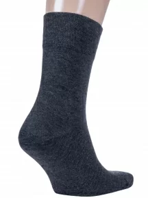 Комплект из 5 пар мужских бамбуковых носков Grinston socks (PINGONS), 5-15D1, АНТРАЦИТ