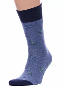 Мужские носки "Красная ветка", С-1301, ДЖИНС МЕЛАНЖ