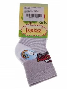 Детские махровые носки LORENZline, Л81, СВЕТЛО-СЕРЫЕ