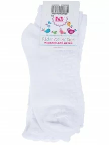 Детские гольфы "Красная ветка", С-792, БЕЛЫЕ