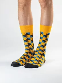 Набор из 3 пар мужских носков MSCLUB №М38, ВИ3-НМ38, микc 1 "Игра Цыпы"