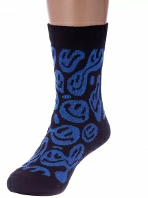 Детские носки Conte kids, 5С-11СП, рис. 635, ЧЕРНО-СИНИЕ