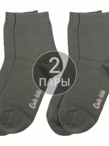 Комплект из 2 пар детских носков Conte kids рис. 000, ХАКИ (2-5С-11СП)