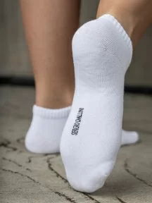 Женские короткие носки Sergio Dallini, SGS010-1, БЕЛЫЕ